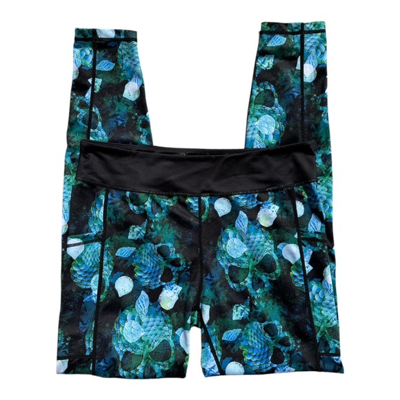 Women’s Constantly Varied Gear Leggings Skull design Size Large - Picture 4 of 5